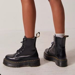 Dr. Martens Jadon platform combat boots